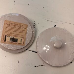 Longaberger 2006 Whitewashed Horizon of Hope Lid - Qty 2